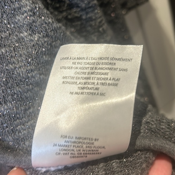 Anthropologie Saturday Sunday Grey Cardigan Sweater XS/S - Picture 8 of 17